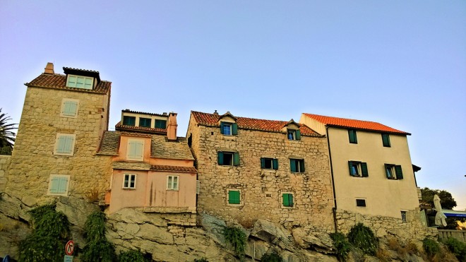 Le case del pittoresco quartiere di Veli Varoš.